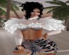 Top Feather white ZV