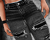 $ ripped black jeans