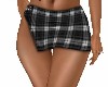 PLAID  SKIRT *BLACK*_RLS