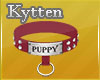 -K- Puppy Red Collar
