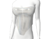 Shiny White corset