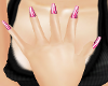 ~ES0~ Pink Zebra Nails
