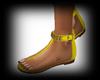 Hawaian sandals yellow