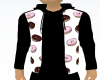 Donut hoody Black top