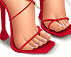 Kloe Red Sandals