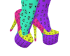COLOR BLOCK BOOTIES