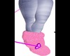 Pink Fur Boots