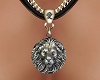 Lion Necklace-Silver