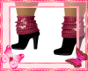 Pink Butterflys Boots