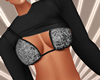 Bra + Crop BLACK