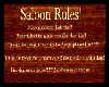 saloon rules