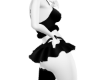 black sexy bunny dress