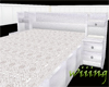 Romantic pose bed-white