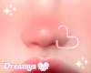 ♡ Pink Heart Nose Ring