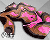 Deep Pink Woman Rugs