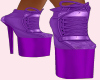 V-D purple platform boot