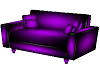 purple pvc cuddle couch