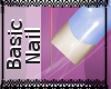 Basic Nail - Blue w/tip