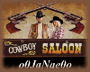 Cowboy Saloon Bar Table