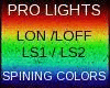 PRO LIGHTS SPIN COLORS