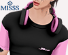 .Love Shirt+Headset Blk