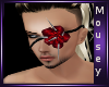 *M* Spiked Rose Eyepatch