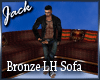 Bronze Aqua LH Sofa