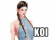 KOI ABA GOWN BLUE