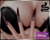 VIPER + Blood Dark Nails
