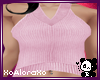 (A) Pink Halter Top