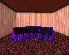 CJ'S Purple Rose Couch