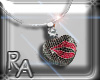 [RA] Rock Heart Necklace