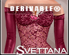 [Sx]Heart Velvet Gown |1
