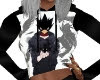 bnha tokoyami crop hoodi