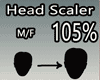 Scaler Head 105% M/F
