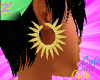 !2!SPIKED EARRINGS~GOLD