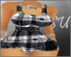 ** PLAID BUSTIER (D)