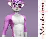 -GM- Purple Badger Fur