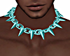 TURQUOISE SPIKE CHAIN