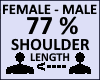 Shoulder Scaler 77 %