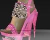 pink sexy high heels