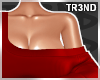 áµ Red Ribbed Set