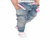 Dark Pink Jeans