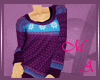 MA Purple sweater