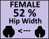 Hip Scaler 52% Female