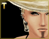 !T! Hat with Blonde Hair
