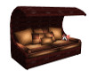 Brown Kissing couch