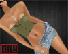 pb green blue jeans