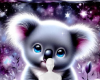 Cute kola bear bg
