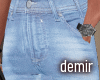 [D] Power blue jeans